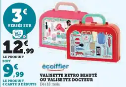 Super U Valisette retro beauté ou valisette docteur offre