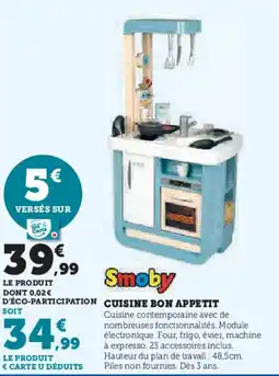 Super U Cuisine bon appetit offre