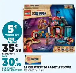 Super U Le chapiteau de baggy le clown offre