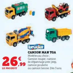 Super U Camion man tga offre