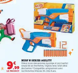 Super U Nerf n series agility offre