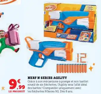 Super U Nerf n series agility offre