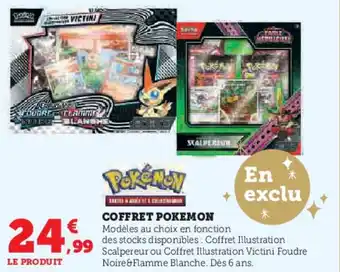 Super U Coffret pokemon offre