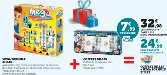 Mega formule billes + coffret billes