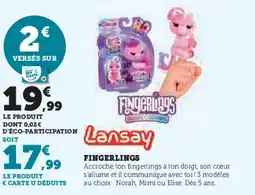 Super U Fingerlings offre