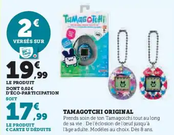 Super U Tamagotchi original offre
