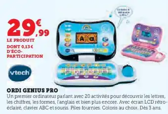 Super U Ordi genius pro offre