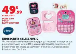 Super U Kidisecrets selfie music offre
