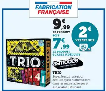 Super U Trio offre