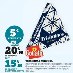 Super U Triominos original offre