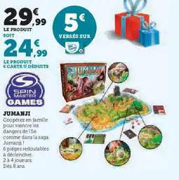 Super U Jumanji offre