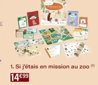 Monoprix Si j'étais en mission au zoo offre