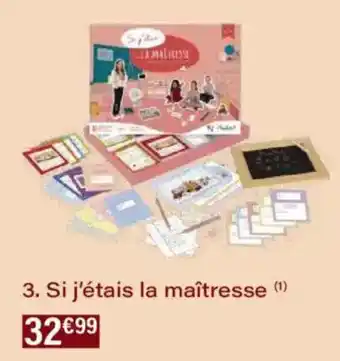 Monoprix Si j'étais la maîtresse offre