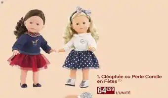 Monoprix Cléophée ou perle corolle en fêtes offre