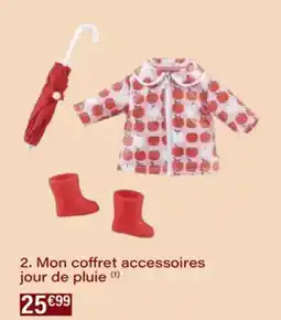 Monoprix Mon coffret accessoires jour de pluie offre