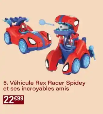 Monoprix Véhicule rex racer spidey et ses incroyables amis offre