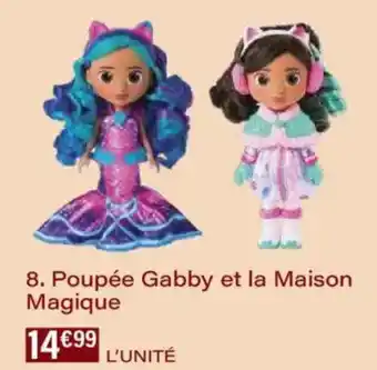 Monoprix Poupée gabby et la maison magique offre