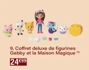 Monoprix Coffret deluxe de figurines gabby et la maison magique offre