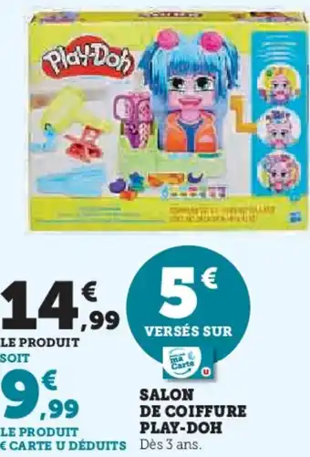 Super U Salon de coiffure play-doh offre