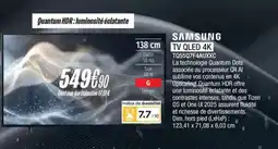 Blanc Brun SAMSUNG TV QLED 4K TQ55Q7F4AUXXC offre