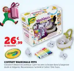 Super U Coffret washimals pets offre