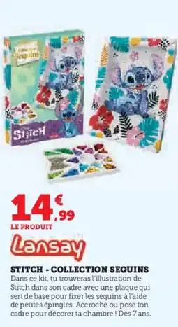 Super U Stitch - collection sequins offre