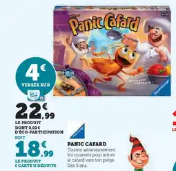 Super U Panic cafard offre