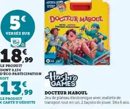 Super U Docteur maboul offre