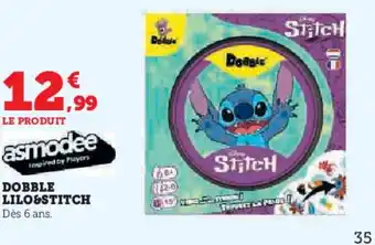 Super U Dobble lilo stitch offre