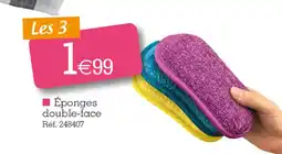 Kandy Éponges double-face offre
