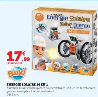 Super U Energie solaire 14 en 1 offre