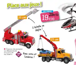 Kandy Camion de pompier ou dépanneuse offre