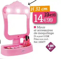 Kandy Miroir et accessoires de maquillage offre