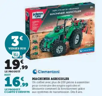 Super U Machines agricoles offre