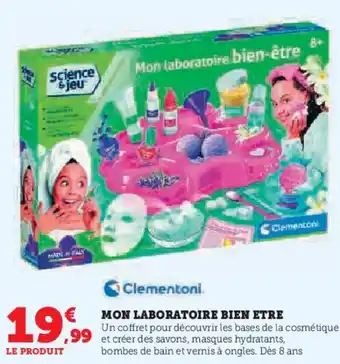 Super U Mon laboratoire bien etre offre