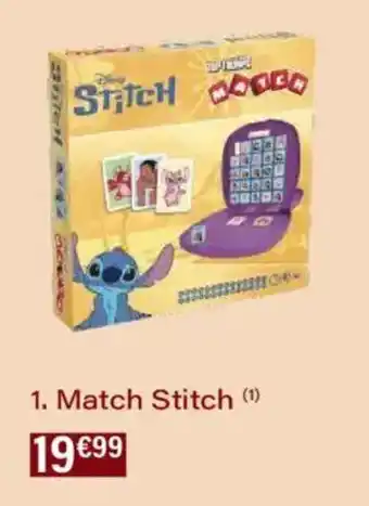 Monoprix Match stitch offre