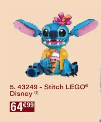 Monoprix 43249 - stitch lego disney offre