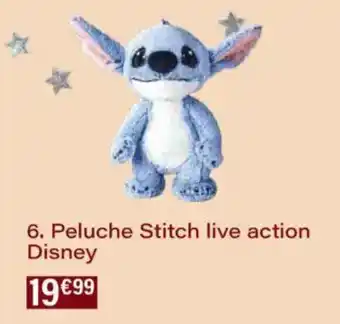 Monoprix Peluche stitch live action offre