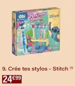 Monoprix Crée tes stylos - stitch offre