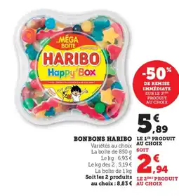 U Express HARIBO Bonbons offre