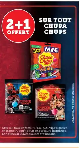 U Express CHUPA CHUPS Sur tout offre