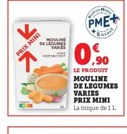 U Express Mouline de légumes variés prix mini offre