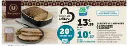 U Express Terrine de campagne à l'ancienne u saveurs offre