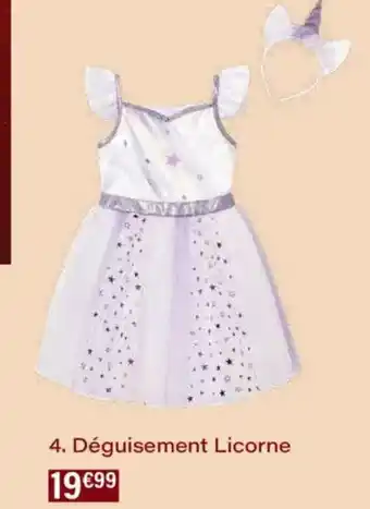Monoprix Déguisement licorne offre