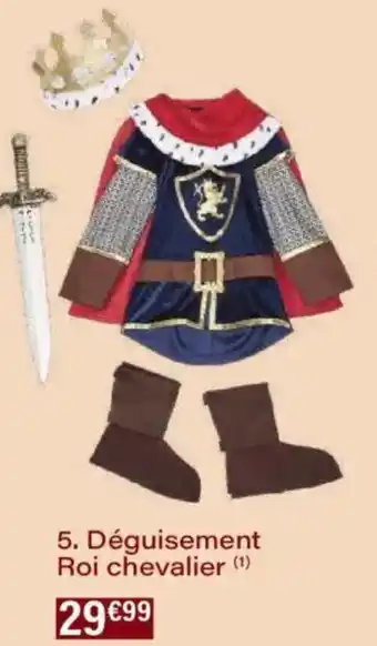 Monoprix Déguisement roi chevalier offre