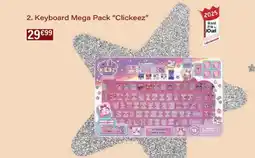 Monoprix Keyboard mega pack clickeez offre