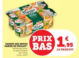 U Express PANIER DE YOPLAIT Yaourt aux fruits offre