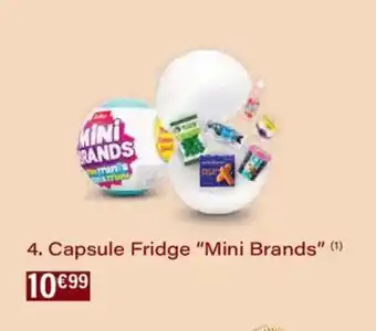 Monoprix Capsule fridge mini brands offre