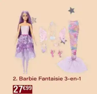 Monoprix Barbie fantaisie 3-en-1 offre