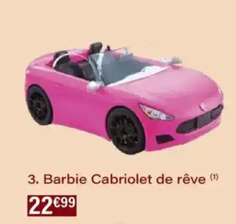 Monoprix Barbie cabriolet de rêve offre